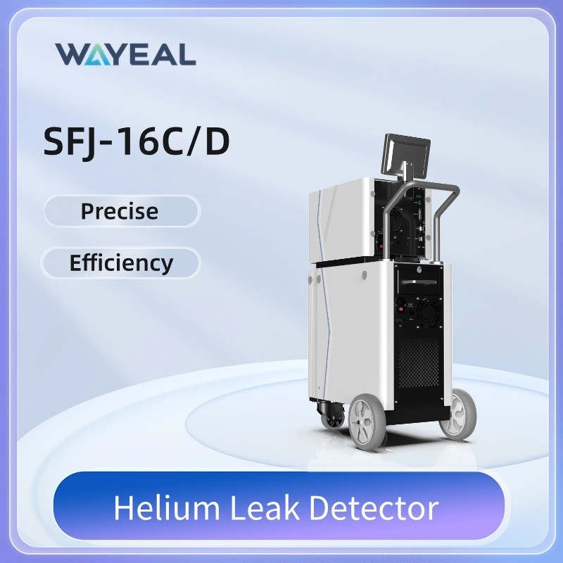 Detector de fugas de hélio de precisão SFJ-16C para detecção precisa de fugas na indústria