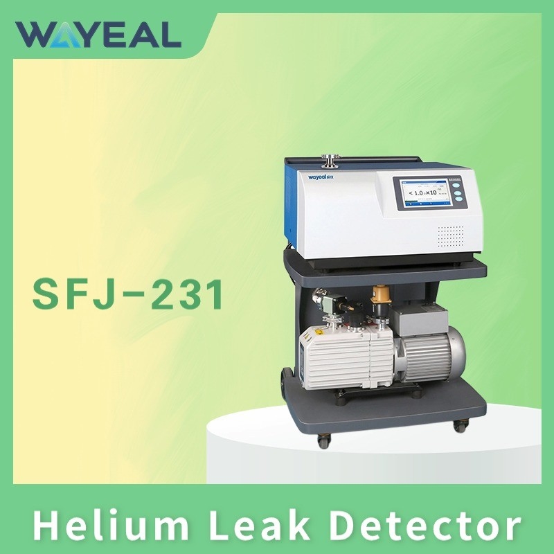 Wayeal SFJ-231 2 Máquina de detecção de fugas de hélio de fontes iônicas para detecção de pequenas fugas