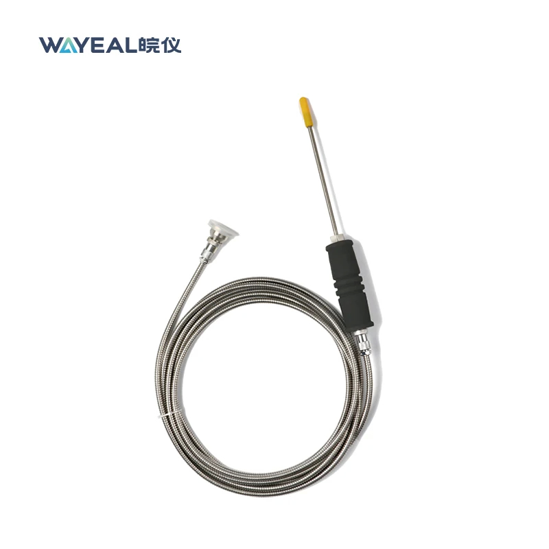 Detector de fugas de hélio de alta precisão com interface RS232/485/LAN e portas de entrada/saída