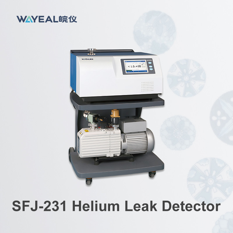 Detector de fugas de hélio de tela sensível ao toque a cores de 7 polegadas, com taxa de detecção de fugas de 5*10-13 Pa·m3/s