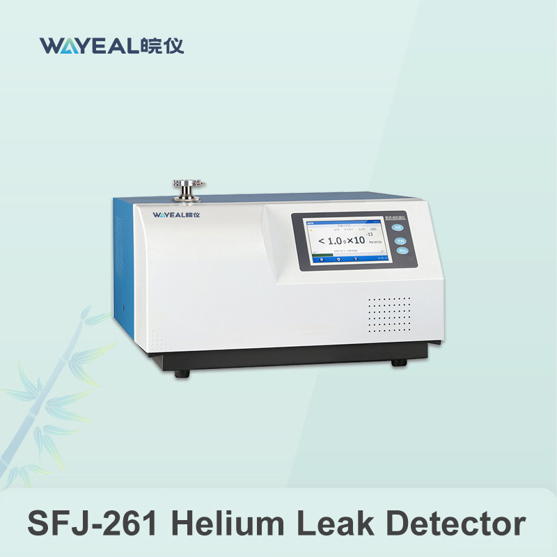 SFJ-261 Detector de fugas do espectrómetro de massa de hélio com método de ensaio a vácuo e sniffer