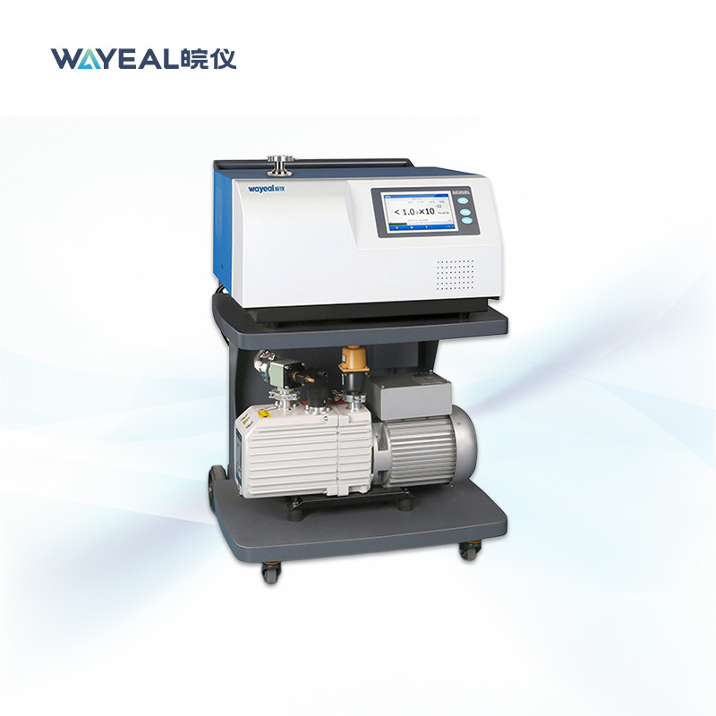 Detector avançado de fugas de hélio Irídio revestido Fonte de íon de óxido de ítrium Detectável 4 H2 475 * 714 * 1168mm