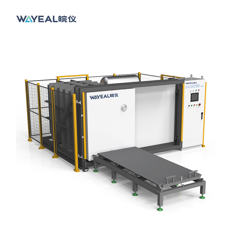 Máquina do detector de escape do hélio do sistema de detecção do escape do vácuo do OEM 10000L para New Energy