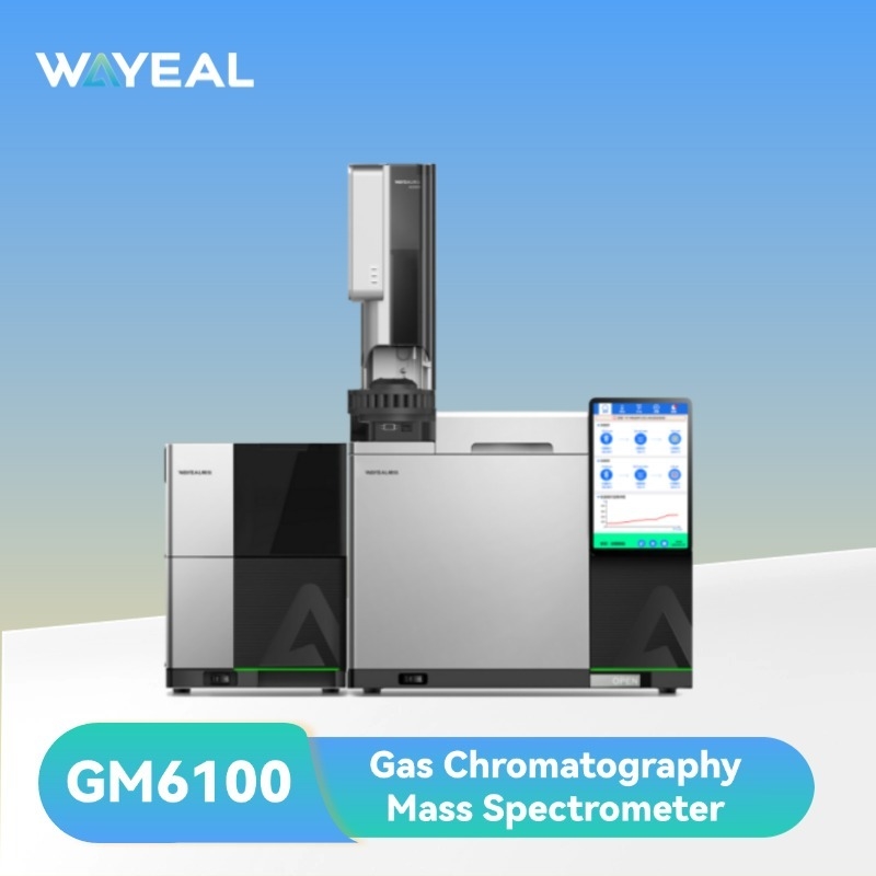 Espectrômetro de Cromatografia Gasosa com Espectrometria de Massas GC-MS com Tela Sensível ao Toque de 10,1 polegadas e Fonte de Íons EI