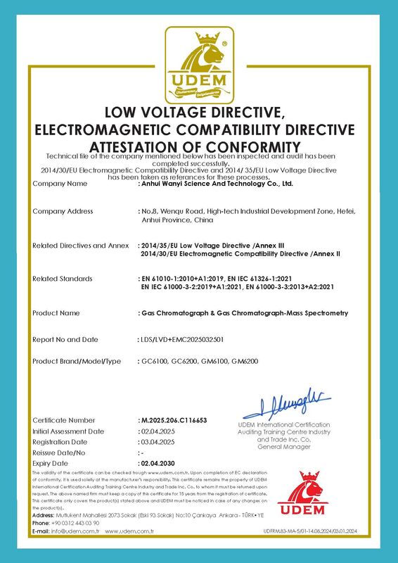 Taxa máxima de aquecimento 75°Cmin Cromatografia a gás Espectrômetro de massa Fornecimento de energia 110240V Ideal para análise química precisa