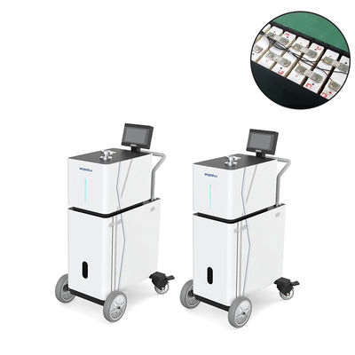 Wayeal SFJ-16D detector de fugas de hélio integrado máquina preço com carrinho