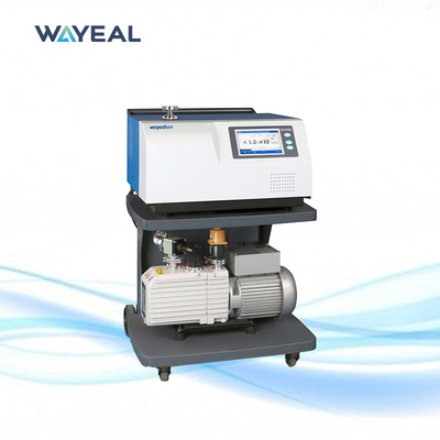 Detector de fugas de hélio de alta precisão Pressão máxima admissível de detecção de fugas 1500 Pa