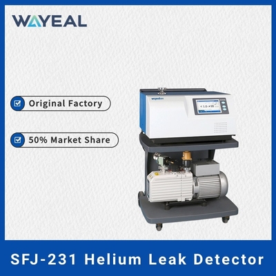 Wayeal LCD touch screen Helium Leak Detector Equipamento de detecção de hélio Certificado CE