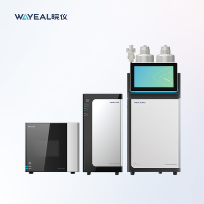 Instrumentos de cromatografia iônica equipados com forno de coluna Wayeal IC6200 para estudos clínicos