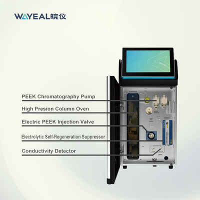 120 Posições Autossampler Instrumentos de laboratório Sistema de cromatografia iônica Wayeal IC6200